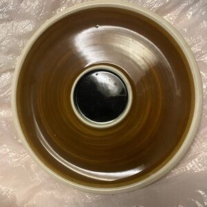 Brown and Black Ceramic Bowl